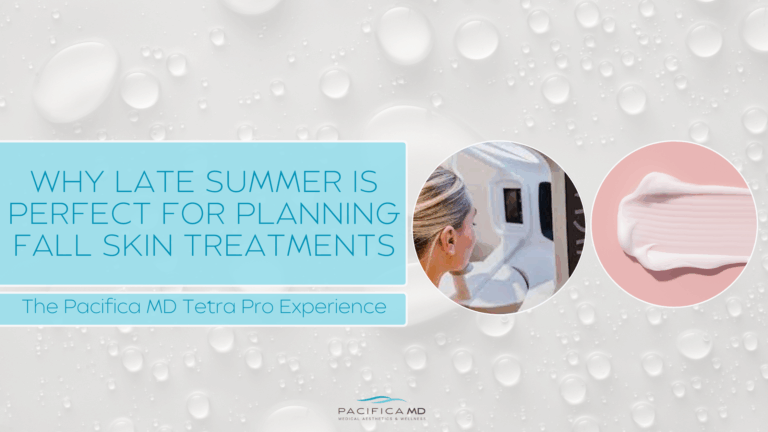 Blog Post: Making Your Skin a Priority with Pacifica MD. Our Medical Aesthetics team will provide you with holistic medical advice from your FREE VISIA, pre-treatment skin care products, to your Tetra Pro CO2 Treatment. We have you covered.